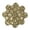 A, variant on Gold Floral Wall Accent, Contemporary Rose Hanging Wall Art, Wall Decor Flower Sculpture for Living Room Hallway Bedroom Office, Set of 2