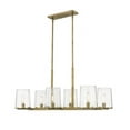 thumbnail image 2 of Z Lite 3032-6L-RB 43.5 in. Callista 6 Bulb Island Ceiling Light, Rubbed Brass, 2 of 2