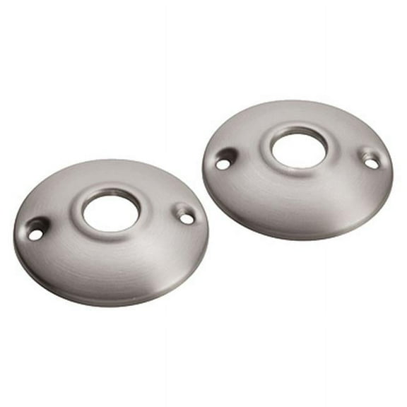 1141-SN 2 Pack Sat Nickel Brass Rosette