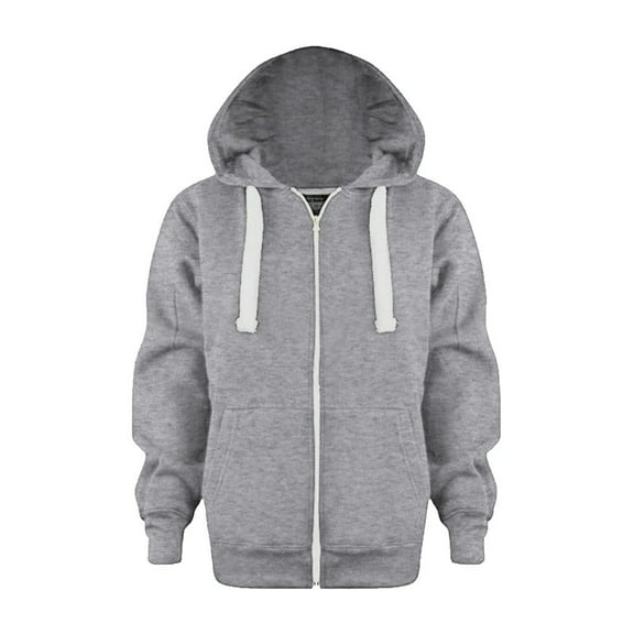 TSHXS Hoodies For Teen Girls White Sweatshirt Kids Kids Zip Up Hoodie Girls Boys Jacket Hooded Grey