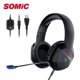 thumbnail image 5 of Bearachild Somic Gaming Headphone LED Profesional Moda Flexible Desmontable Micrófono Auricular Juego Jugar PC Auriculares Juegos de teclado y mouse para computadora 2.4G NO2, 5 of 6