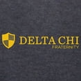 thumbnail image 3 of CafePress - Delta Chi Logo Yellow Long Sleeve T Shirt - Mens Hooded Shirt, 3 of 3