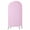 Pink, variant on Blue Green Wedding Arch Cover,Stretchy Spandex Arch Backdrop Stand Covers 4 FT,Grid Checkered Plaid Gingham Lattice Trellis Round Top Arched Backdrop Cover for Birthday Party Ceremony Baby Shower