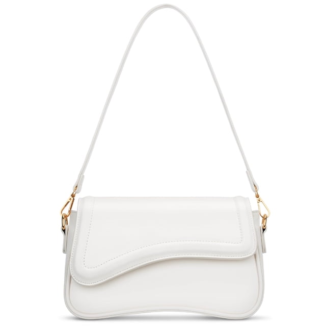 Bolso de hombro KKXIU, monederos de mano pequeños, bolso tipo hobo, beige