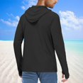 thumbnail image 2 of Men’s Long Sleeve Outdoor Fishing Shirt UPF Active Hiking Running Gym Tops, 2 of 8