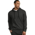 thumbnail image 4 of Men's Lightweight Fleece Pullover Hoodie / Sweatshirt, Black S, 1 Pack, 4 of 4
