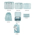 thumbnail image 5 of AUXDIQ 7 PCS Packing Cubes for Suitcase Travel Luggage Organizer Bags Set Packing Organizers Compression Suitcase Bag Travel Essential Bag, 5 of 5