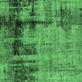 thumbnail image 1 of Ahgly Company Indoor Square Oriental Emerald Green Industrial Area Rugs, 7' Square, 1 of 4