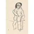 thumbnail image 3 of Karl Wiener 13x18 Black Modern Framed Museum Art Print Titled - Single Figure, 3 of 5
