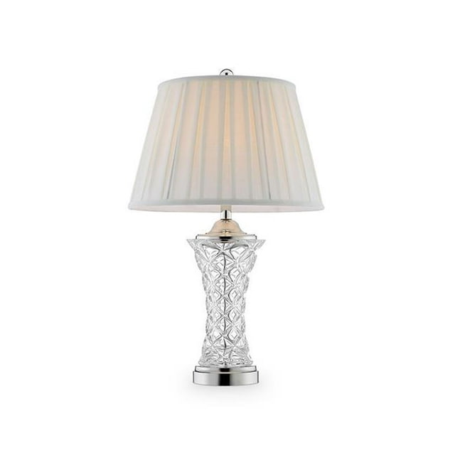 Ore Furniture K-5716T 28.5 in. Cordelia Glass Table Lamp