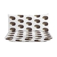 thumbnail image 3 of 3 Pcs Soft Bedding Set, Includes 1 Duvet Cover with Zipper And 2 Pillow Shams,Chocolate Moon-pie Twin(86"x70"), 3 of 8