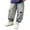 Sky Blue, variant on Teen Boys Baggy Jeans Cargo Jogger Pants High Elastic Waisted Straight with Pocket Classic Fit Casual Boys Soccer Shorts 13-14 Years