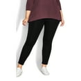 thumbnail image 2 of Avenue Women's Plus Size Petite Pull On Ponte Pant, 2 of 2