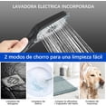 thumbnail image 4 of Regaderas para Baño Cabeza de Ducha de Lluvia Alta Presion, Ducha de Mano de 3 Modos Rociado cabezal de ducha con ajustable soporte, manguera Negro Regaderas y Baño, 4 of 4