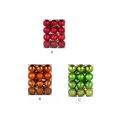 thumbnail image 4 of Bola de Navidad Monstrate 24 UNIDS Redondas de Plástico Elegantes A Prueba de agua Verde, 4 of 6