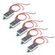thumbnail image 3 of 5 unidades mini voltímetro digital de CC medidor de voltaje detector ajustable 2 cables 0,28 pulgadas rojo 2,5-30 V, 3 of 14