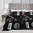 thumbnail image 5 of Ultra-Soft Micro Fleece Warm Darth Vader Blanket Throw Fluffy Fleece Blanket Decorative Quilt Four Seasons Lightweight For Couch Sofa Travel Camping Office 80"X60", 5 of 7