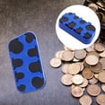 thumbnail image 4 of Miangastore 1Set Blue Rectangular Durable Waterproof Coin Holder for Home Use Office Use Travel 9.8X5.0X2.5in, 4 of 8