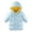 Sky Blue, variant on Godderr Kids Boys Girls Hoodie Down Jacket,Toddler Zipper Hooded Cardigan Jacket,3-10 Years Old Down Coats Cotton Clothes Jacket,Knee-Length Cold Down Jacket