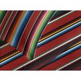 thumbnail image 4 of Ambesonne Cinco de Mayo Quilted Bedspread Set 2 Pcs, Vertical Lines Design, Twin Size, Multicolor, 4 of 5