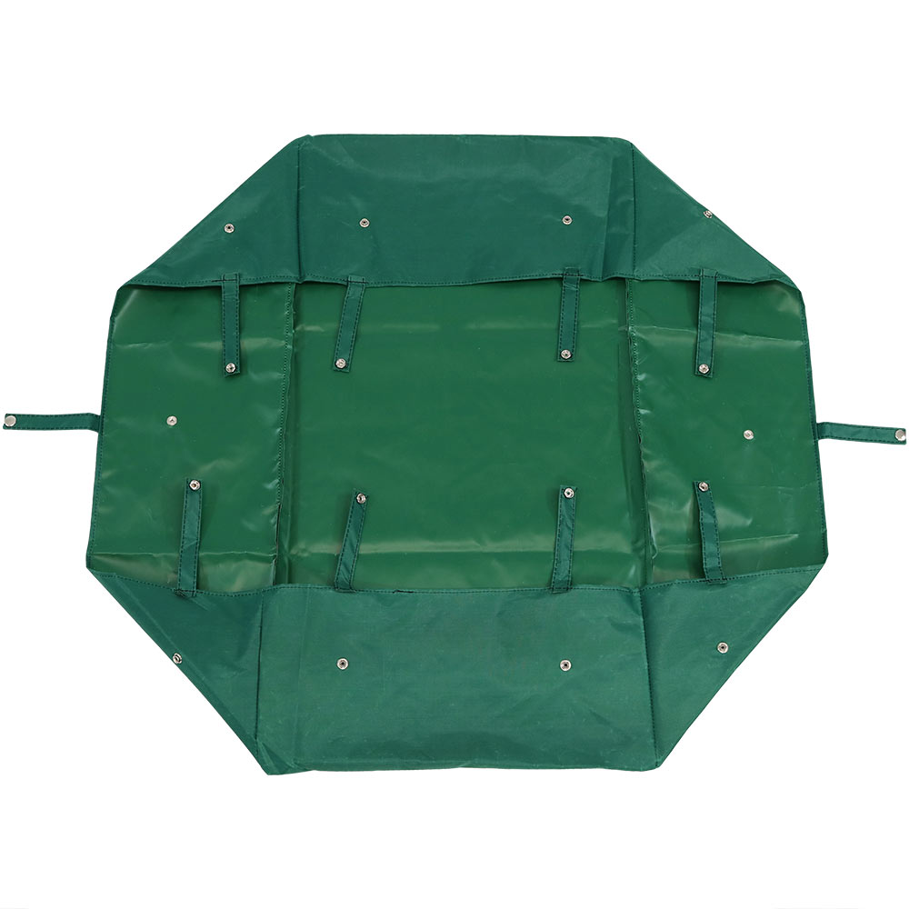 Utility cart liner with snaps Features 600D polyester construction