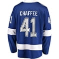 thumbnail image 3 of Men's Fanatics Mitchell Chaffee Blue Tampa Bay Lightning Home Premier Breakaway Player Jersey, 3 of 3