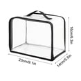 thumbnail image 4 of Japceit Sac de Rangement Transparent Grande Capacité, Sac Visuel d'Organisation, Sac de Rangement Tridimensionnel, 4 of 9