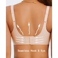 thumbnail image 5 of Finetoo Womens Wireless Bras Comfortable Push Up Bra Seamless No Underwire Bra Full Support Lift Bralette Everyday Regular and Plus Size, 5 of 7