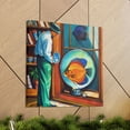 thumbnail image 6 of Discus In Motion - Canvas, 6 of 10