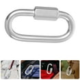 thumbnail image 2 of 6Pcs Carabiner Rings Metal Buckles For Practical Use In Various Outdoor Activities, 2 of 8