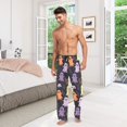 thumbnail image 6 of FORMRS Mens Pajama Pants with Pockets Sleepwear Lounge Bottoms Sizes S-2XL, Yellow Halloween Ghosts, 6 of 7