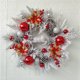 thumbnail image 1 of Colgador de puerta de Navidad, guirnalda de pared de ciervo para el hogar, restaurante, tienda (B), 1 of 7