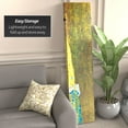 thumbnail image 3 of Oriental Furniture 6 ft. Tall Klimt 'The Kiss' Canvas Room Divider - 3 Panel, 3 of 7