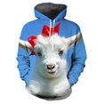 thumbnail image 5 of Sudadera con capucha con estampado 3D de ovejas divertidas para hombre, estilo hip hop callejero, personalidad, manga larga, informal, a la moda, unisex, 5 of 5