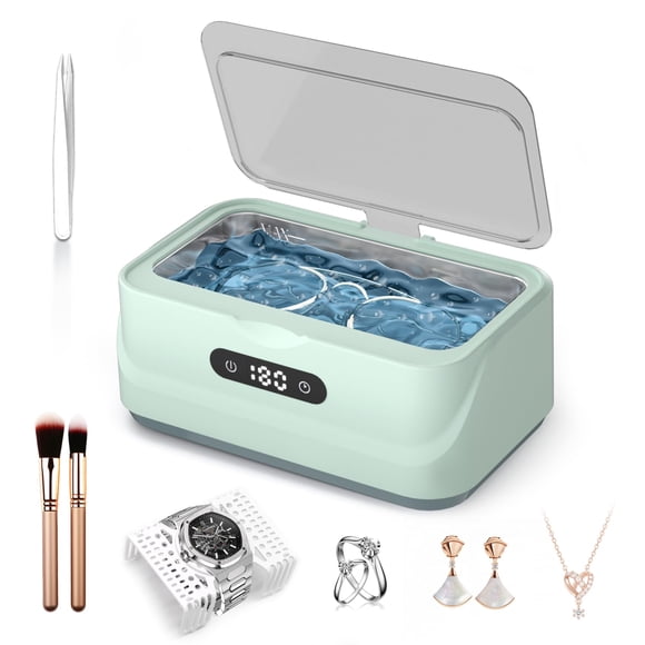 Limpiador ultrasónico de joyas Klivvio 400 ml con temporizador digital