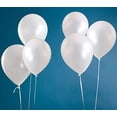 thumbnail image 5 of 100 globos de látex blanco – globos blancos de 10 pulgadas – globos de helio blancos para bodas, fiestas de cumpleaños, festivales, decoraciones navideñas, 5 of 5