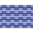 thumbnail image 1 of Ahgly Company Indoor Rectangle Patterned Denim Blue Area Rugs, 8' x 12', 1 of 6
