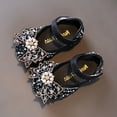 thumbnail image 5 of Lujianch Fashion Spring And Summer Children Dance Shoes Girls Dress Performance Princess Shoes Light Breathable Sequins Pearl Bow Buckle Girls Ankle Boots, 5 of 5