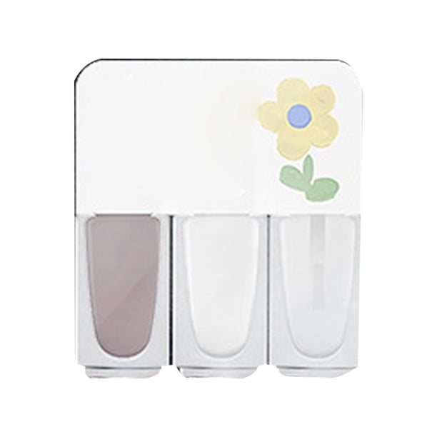 Esmalte de uñas de tres colores, sin horneado, secado rápido, set duradero, desprendible, a base de agua, manicura, 1 ml