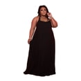 thumbnail image 3 of Robe Maxi Grande Taille TG-4TG à Dos Nu style Ample, 3 of 4