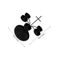 thumbnail image 2 of BEADCEST Decorativo De Hierro Negro Para Eventos Tradicionales Y De Tumbas, 2 of 8