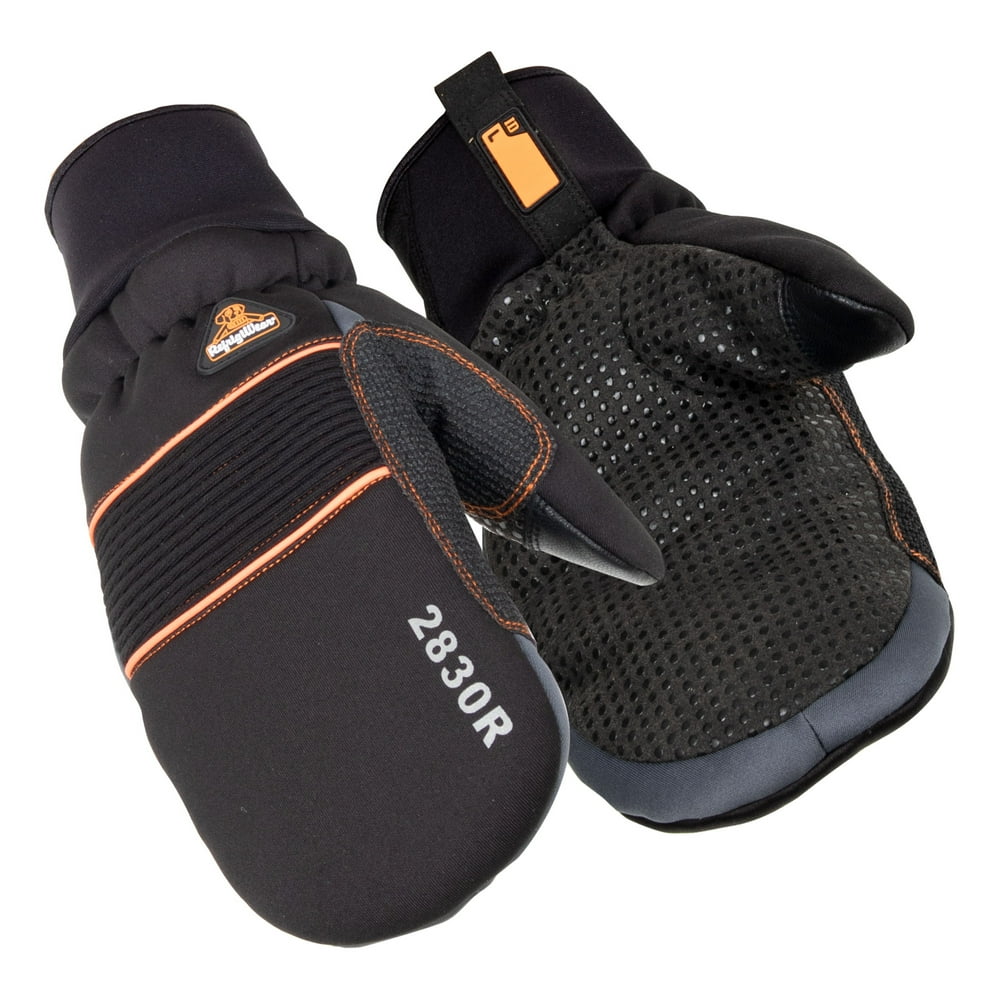 RefrigiWear RefrigiWear Men's PolarForce Insulated Mittens with Grip Assist and Touchscreen