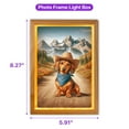 thumbnail image 5 of Welcome Fall Western Cowboy Dachshund Enjoys Majestic Autumn Acrylic Plaque with Wood Photo Frame Box Wiener Dog Lover Gifts Idea Light Box - 01007, 5 of 5