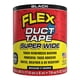 thumbnail image 1 of Cinta adhesiva Flex superancha, 11,7 cm x 6,1 m, negra, resistente, 1 of 5