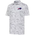 thumbnail image 2 of Men's Antigua White Buffalo Bills Collide Polo, 2 of 3