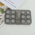thumbnail image 5 of Unique Bargains 1 Set Contact Lens Case Durable Rectangular Lens Storage Case Gray, 5 of 5