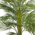 thumbnail image 5 of DecMode 43" Artificial Areca Palm Tree in Realistic Leaves and Black Melamine Pot, 5 of 9