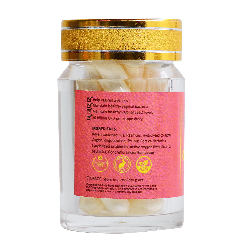 Vaginal Probiotics for Women – 50 Billion CFU per Serving for pH Balance, Odor Control, Moisture Support & Feminine Health