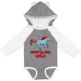 thumbnail image 3 of Inktastic Born to Run Wild- galloping horse Boys or Girls Long Sleeve Baby Bodysuit, 3 of 5