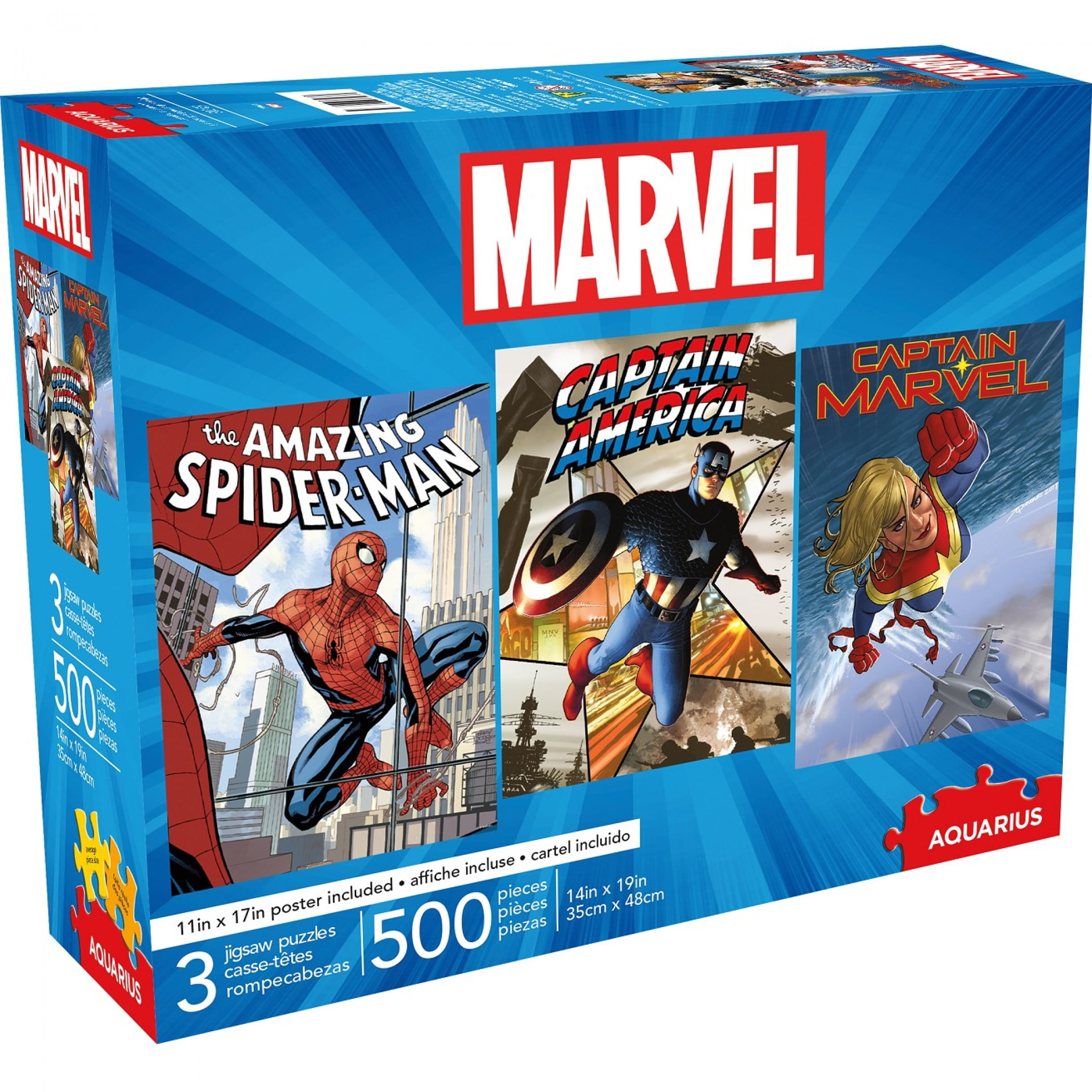 Details about   Marvel Superhero Adventures 5 Wood Puzzles My First Marvels Box Set NEW 